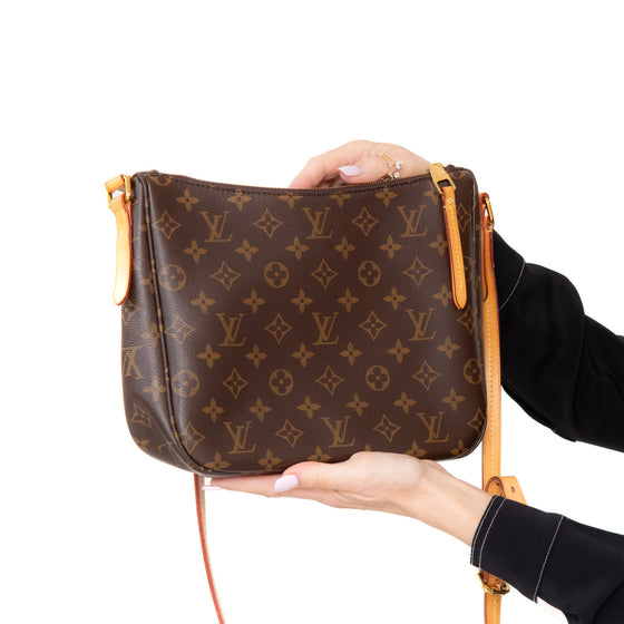 Louis Vuitton Mabillon Monogram Leather Bag