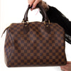 Louis Vuitton Speedy 30 Damier Ebene Tote Bag