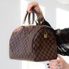 Louis Vuitton Speedy 30 Damier Ebene Tote Bag