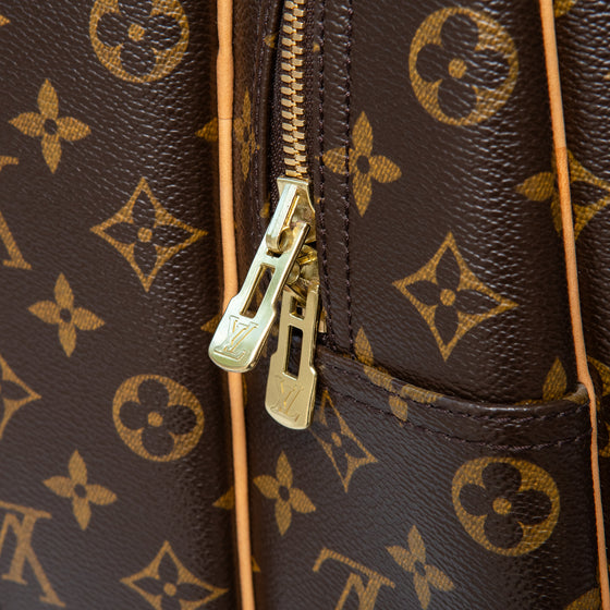 Louis Vuitton Monogram Alize 24H Boston Bag