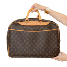  Louis Vuitton Monogram Alize 24H Boston Bag