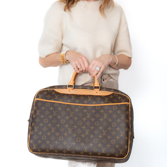 Louis Vuitton Monogram Alize 24H Boston Bag