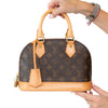 Louis Vuitton Alma BB Monogram Leather Bag