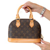 Louis Vuitton Alma BB Monogram Leather Bag