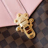 Louis Vuitton Damier Clapton Ebene Leather Magnoli Pink Backpack
