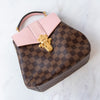 Louis Vuitton Damier Clapton Ebene Leather Magnoli Pink Backpack