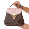 Louis Vuitton Damier Clapton Ebene Leather Magnoli Pink Backpack