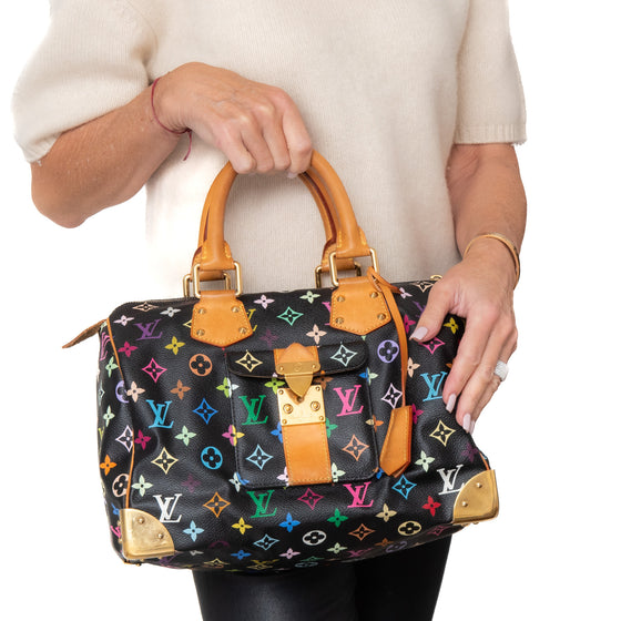 Louis Vuitton x Takashi Murakami 2003 Speedy 30 Handbag