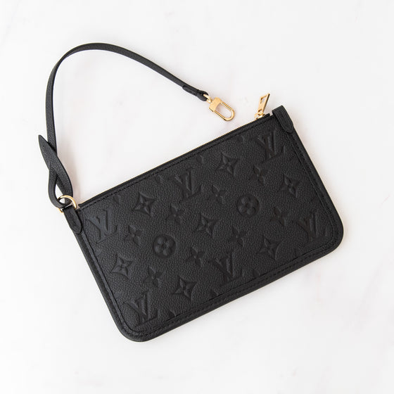 Louis Vuitton Empreinte CarryAll PM Black Bag