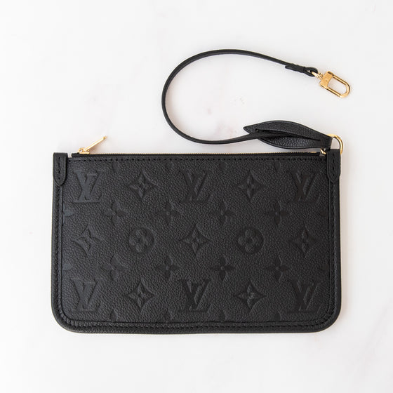 Louis Vuitton Empreinte CarryAll PM Black Bag