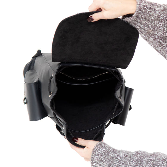 black louis vuitton epi backpack Louis Vuitton Christopher MM Black Epi Leather Back Pack – EVEYSPRELOVED