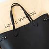 Louis Vuitton Neverfull MM Black Epi Leather Tote Bag