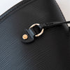 Louis Vuitton Neverfull MM Black Epi Leather Tote Bag