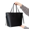 Louis Vuitton Neverfull MM Black Epi Leather Tote Bag