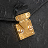 Louis Vuitton Black Pochette Metis Empreinte Leather Bag