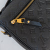 Louis Vuitton Black Pochette Metis Empreinte Leather Bag