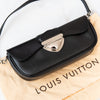 Louis Vuitton Black Pochette Montaigne Epi Leather Shoulder Bag