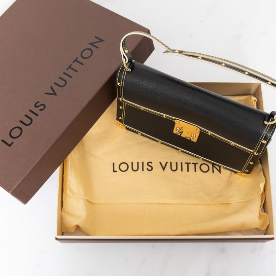 Louis Vuitton Black Leather Suhali Le Talentueux Shoulder Bag