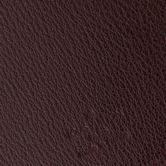 Louis Vuitton Brown Leather Notepad