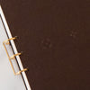 Louis Vuitton Brown Leather Notepad