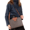 Louis Vuitton  Vintage Courcelle Monogram Leather Shoulder Bag