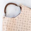 Louis Vuitton Carmel Cream Mahina Leather Hobo Bag.