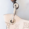 Louis Vuitton Carmel Cream Mahina Leather Hobo Bag.