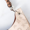 Louis Vuitton Carmel Cream Mahina Leather Hobo Bag.
