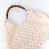 Louis Vuitton Carmel Cream Mahina Leather Hobo Bag.