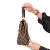 Louis Vuitton Damier Leather Bond Street Bag