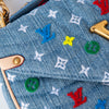 Louis Vuitton Blue Denim New Wave Bag