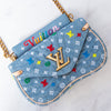 Louis Vuitton Blue Denim New Wave Bag