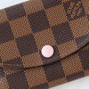 Louis Vuitton Damier Ebene Leather Rosalie Coin Purse