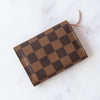 Louis Vuitton Damier Ebene Leather Rosalie Coin Purse