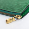 Louis Vuitton Epi Green Pouch Pochette Accessory