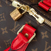 Louis Vuitton Keepall Bandoulière 45 Sari Red And Monogram