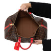 Louis Vuitton Keepall Bandoulière 45 Sari Red And Monogram