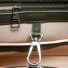 Louis Vuitton Khaki Capucines MM Leather Bag