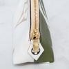 Louis Vuitton Khaki Cream Giant Monogram Pouch Bag