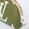 Louis Vuitton Khaki Cream Giant Monogram Pouch Bag