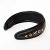 Louis Vuitton Leather Cruiser Black Headband