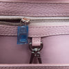 Louis Vuitton Lilac Capucines BB Leather Bag Applique Flower