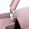 Louis Vuitton Lilac Capucines BB Leather Bag Applique Flower