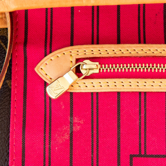 Louis Vuitton Love Lock Neverfull MM Monogram Tote Bag Limited Edition