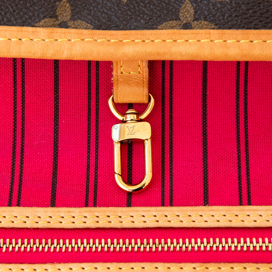 Louis Vuitton Love Lock Neverfull MM Monogram Tote Bag Limited Edition