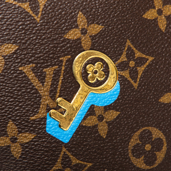 Louis Vuitton Love Lock Neverfull MM Monogram Tote Bag Limited Edition