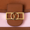 Louis Vuitton Mini Dauphine Brown Pink Leather Bag