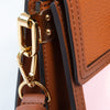 Louis Vuitton Mini Dauphine Brown Pink Leather Bag