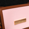 Louis Vuitton Mini Dauphine Brown Pink Leather Bag