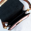 Louis Vuitton Mini Dauphine Brown Pink Leather Bag